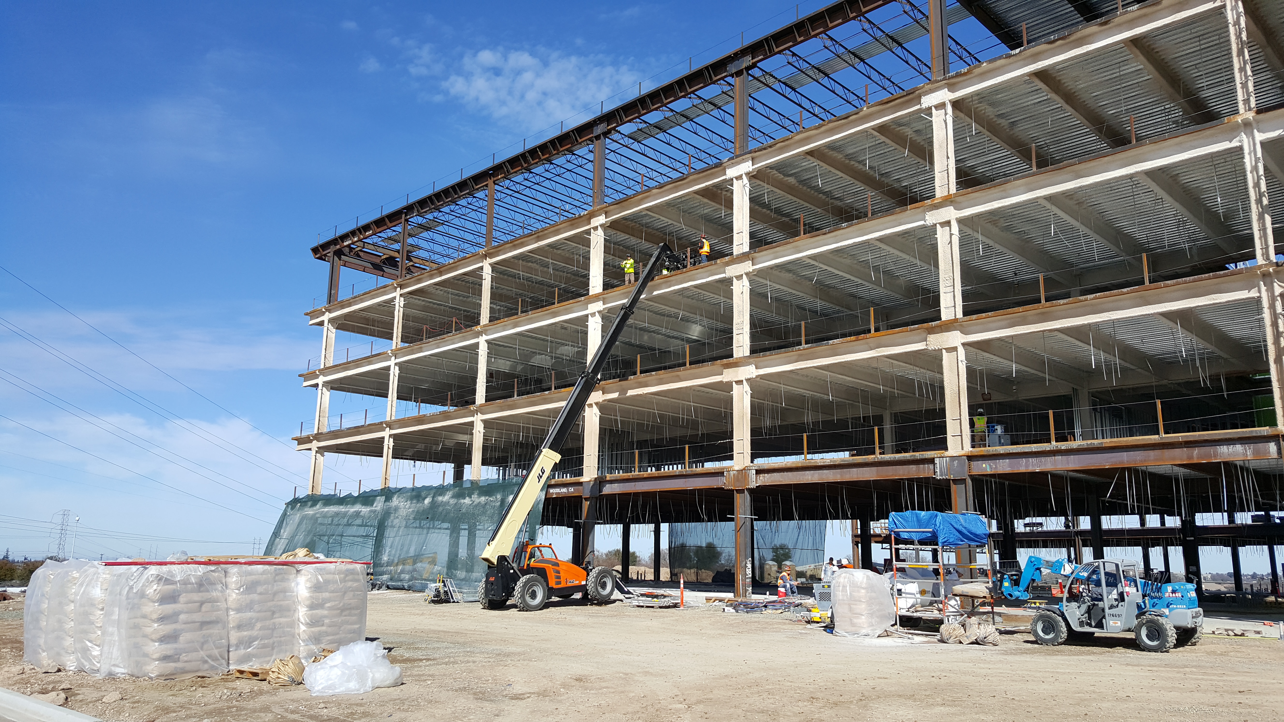 Fireproofing project photo